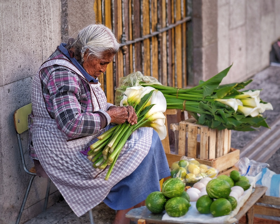 Street vendor, Mexico